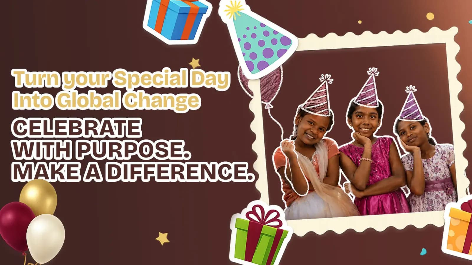 Donate — Make a Child Smile on Your Birthday