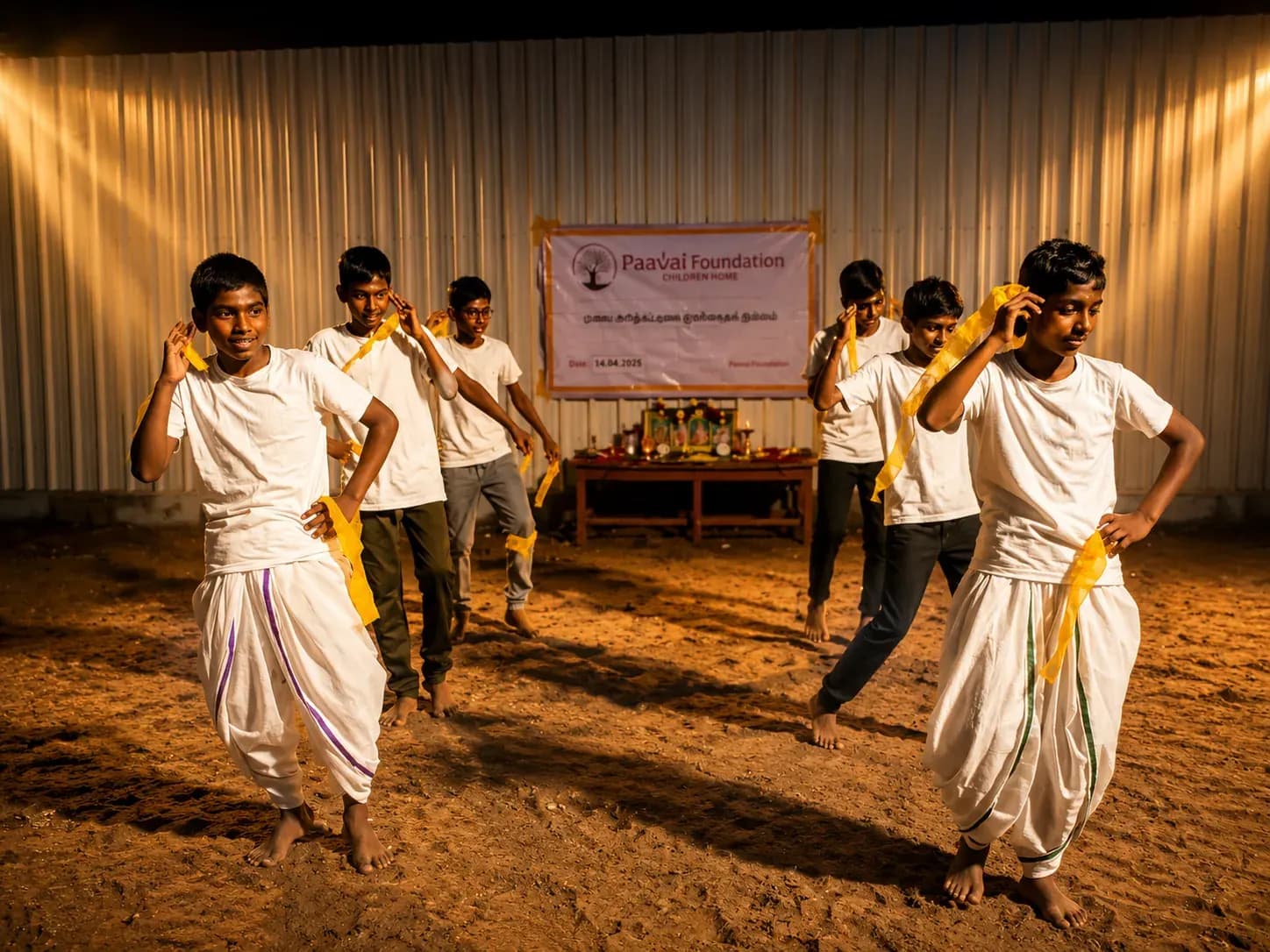 Children at Paavai Foundation Trichy