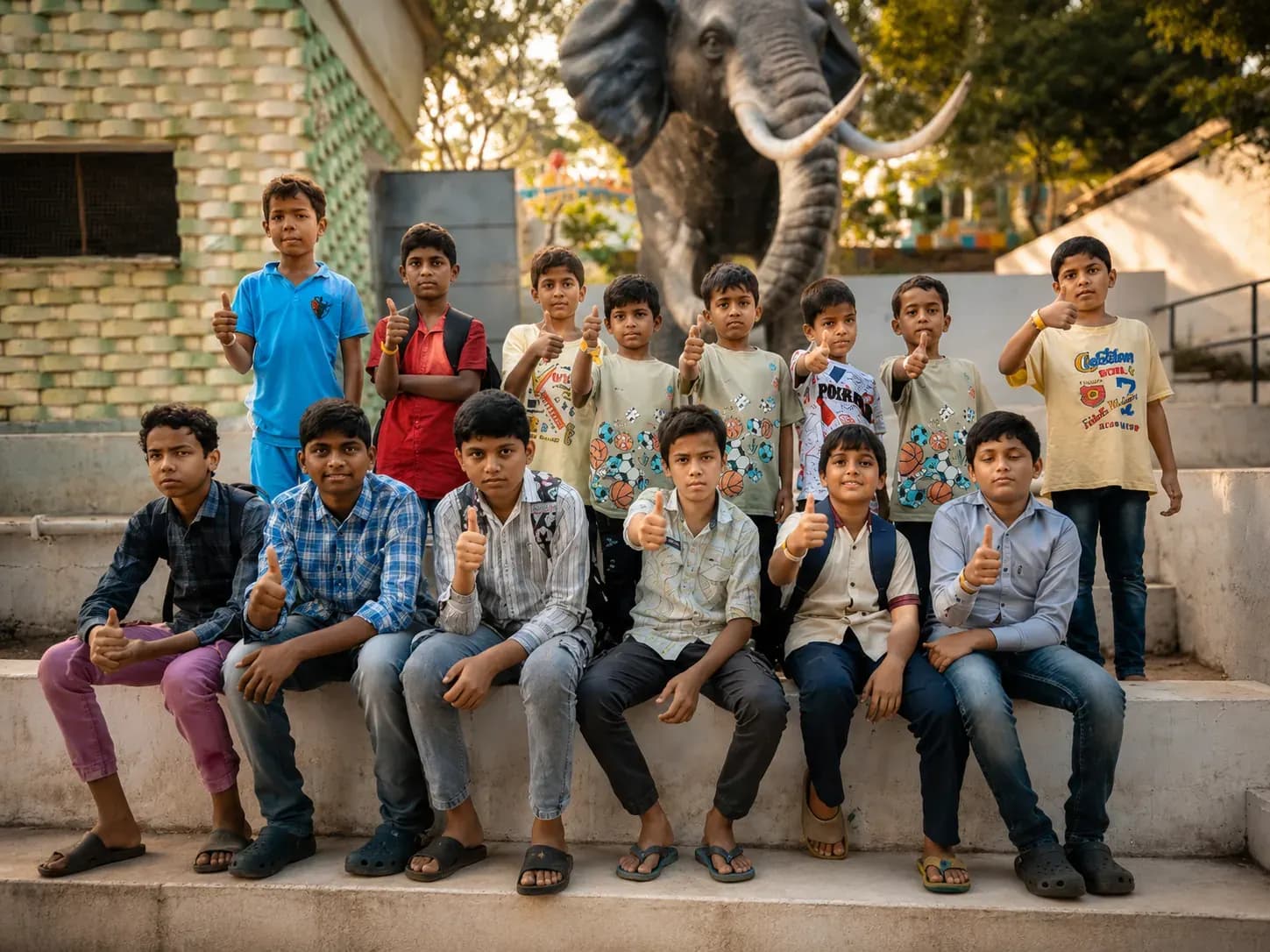 Children at Paavai Foundation Hyderabad