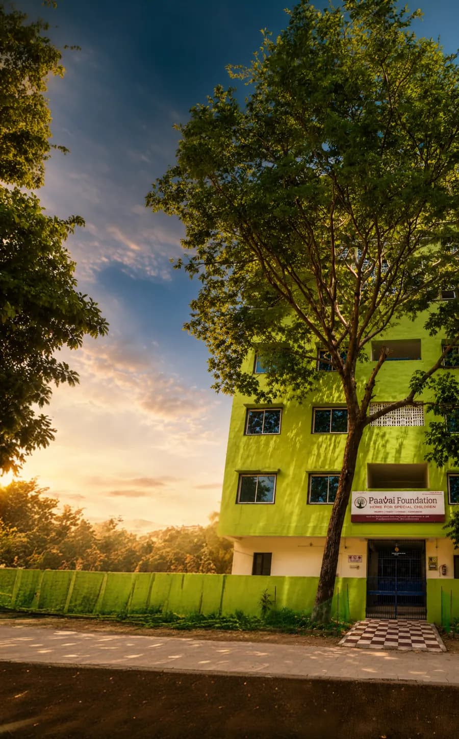 Paavai Foundation Building Mobile