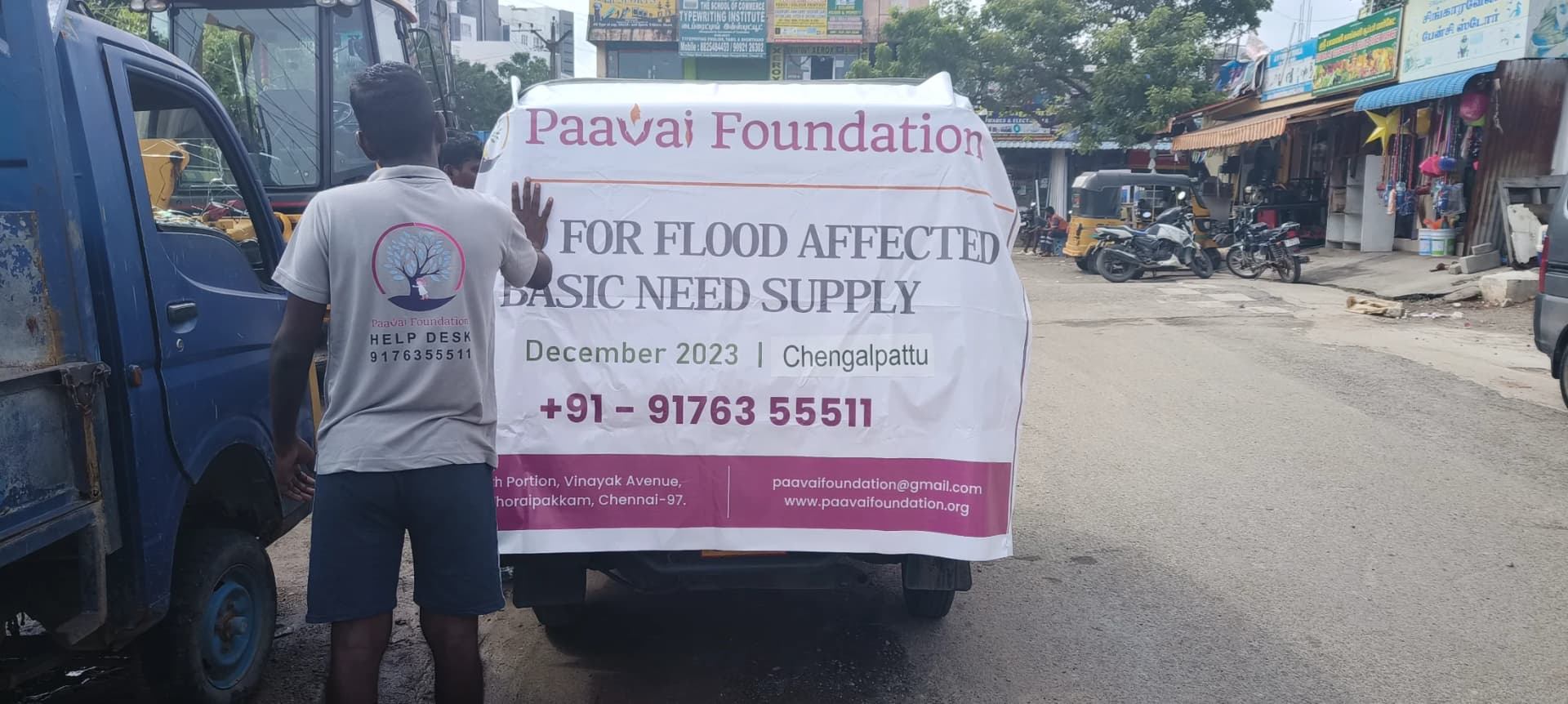 Flood Relief - Food Distribution