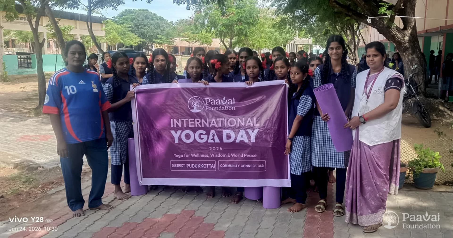 International Yoga Day - Ranees Girls Govt. Higher Secondary School