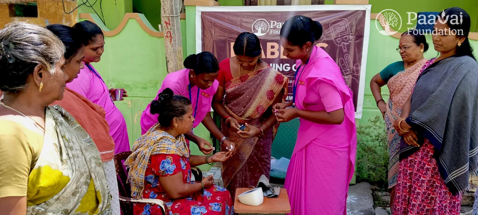 Diabetic Screening Camp - Samatharmapuram Village, Theni