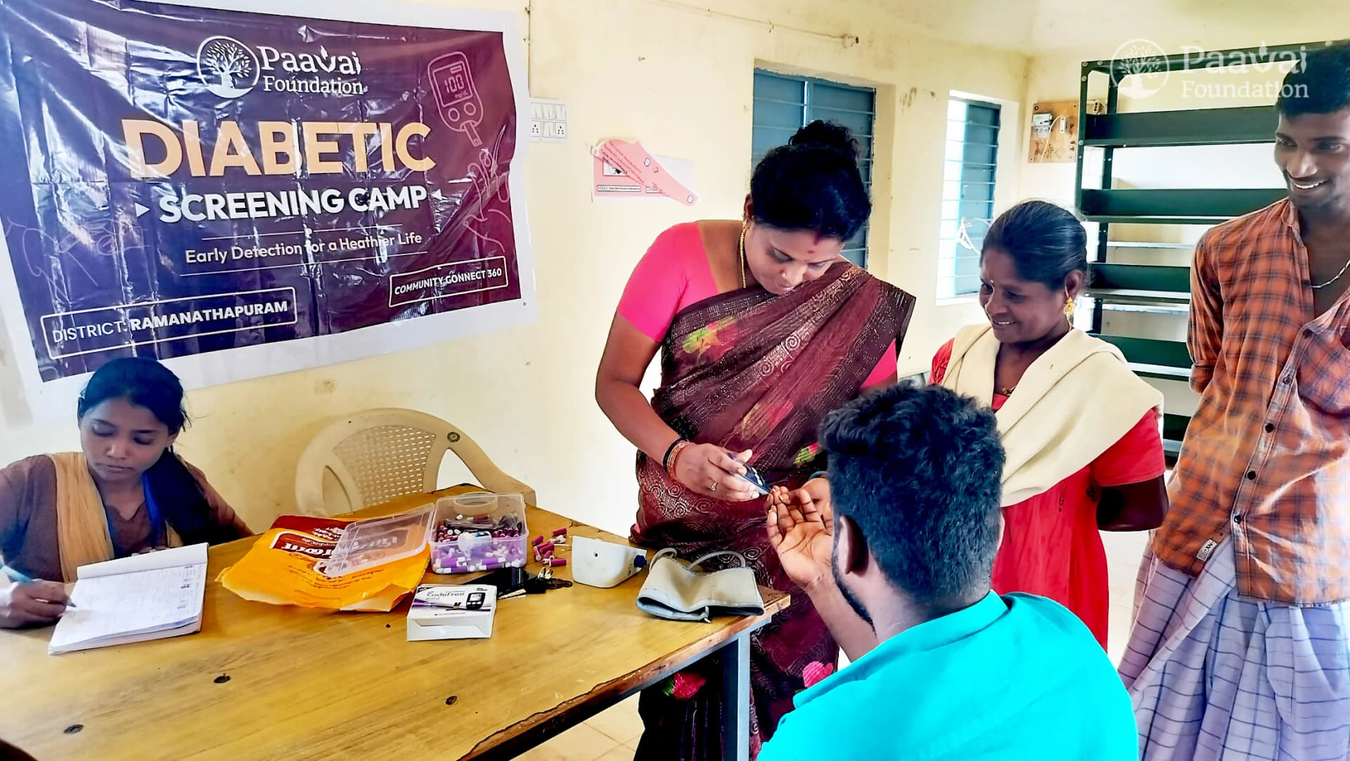 Diabetic Screening Camp - Achangulam Village, Kamuthi Block