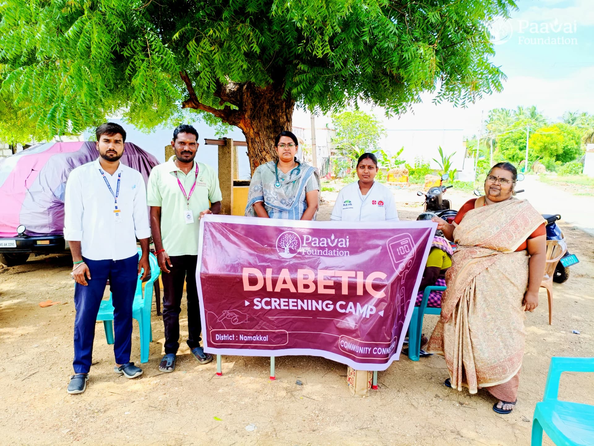 Diabetic Screening Camp - Empalli Kailsampalayam Village