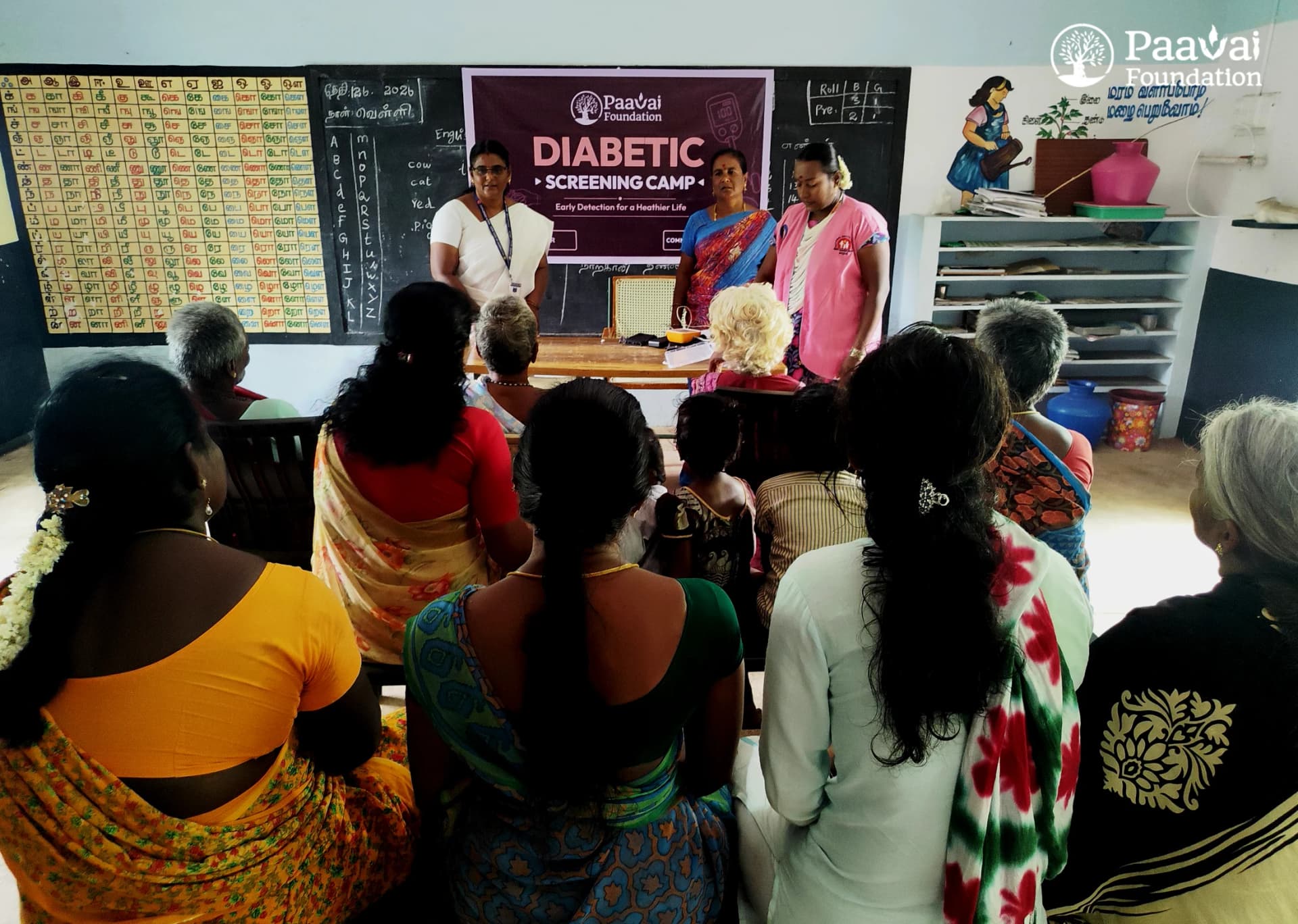 Diabetic Screening Camp - Sakadevvankottai Village