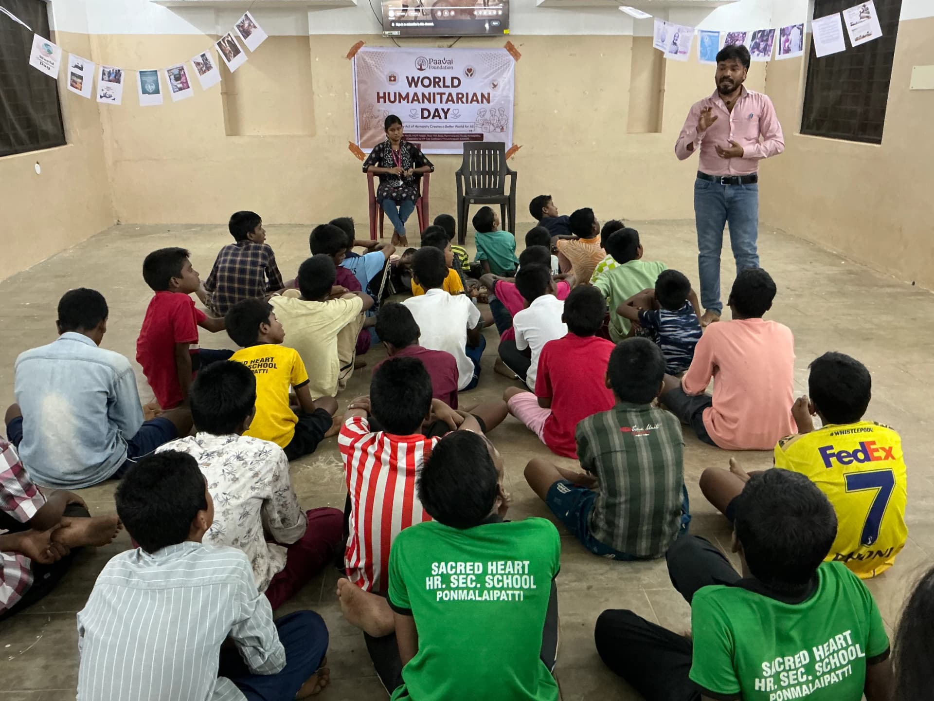 World Humanitarian Day | Paavai Foundation – Trichy Boys Home