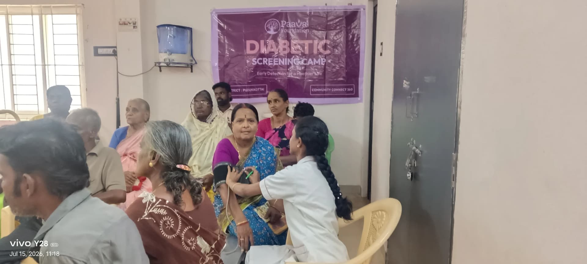 Diabetic Screening Camp | Pudukkottai District